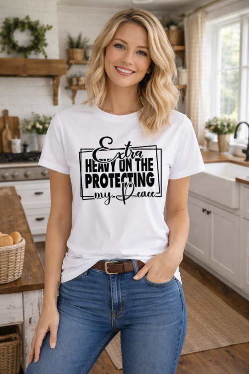 Load image 1 in gallery view. Extra Heavy On Protecting My Peace