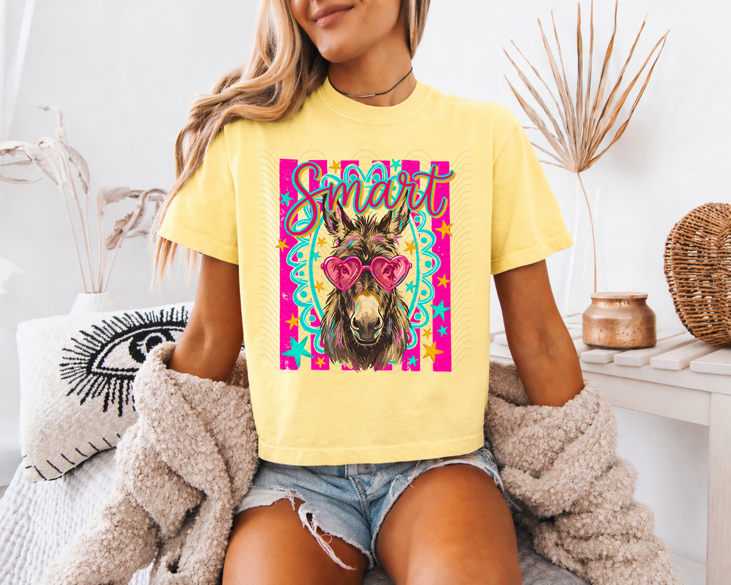 Smart Ass Cute Donkey
