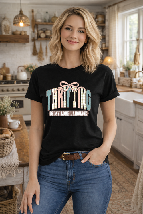 Load image 1 in gallery view. Thrifting Is My Love Language