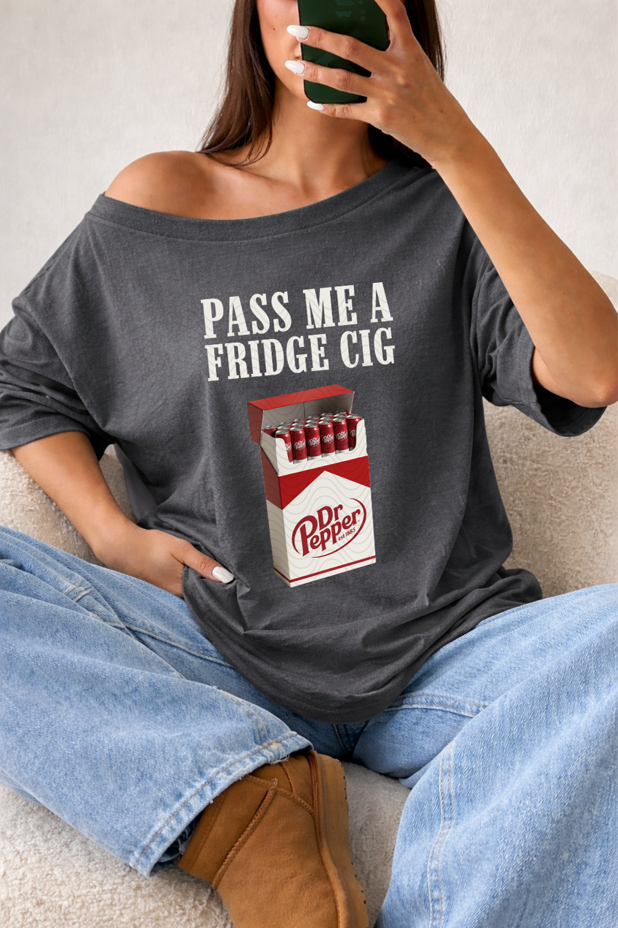 Pass Me A Fridge Cig Dr. Pepper