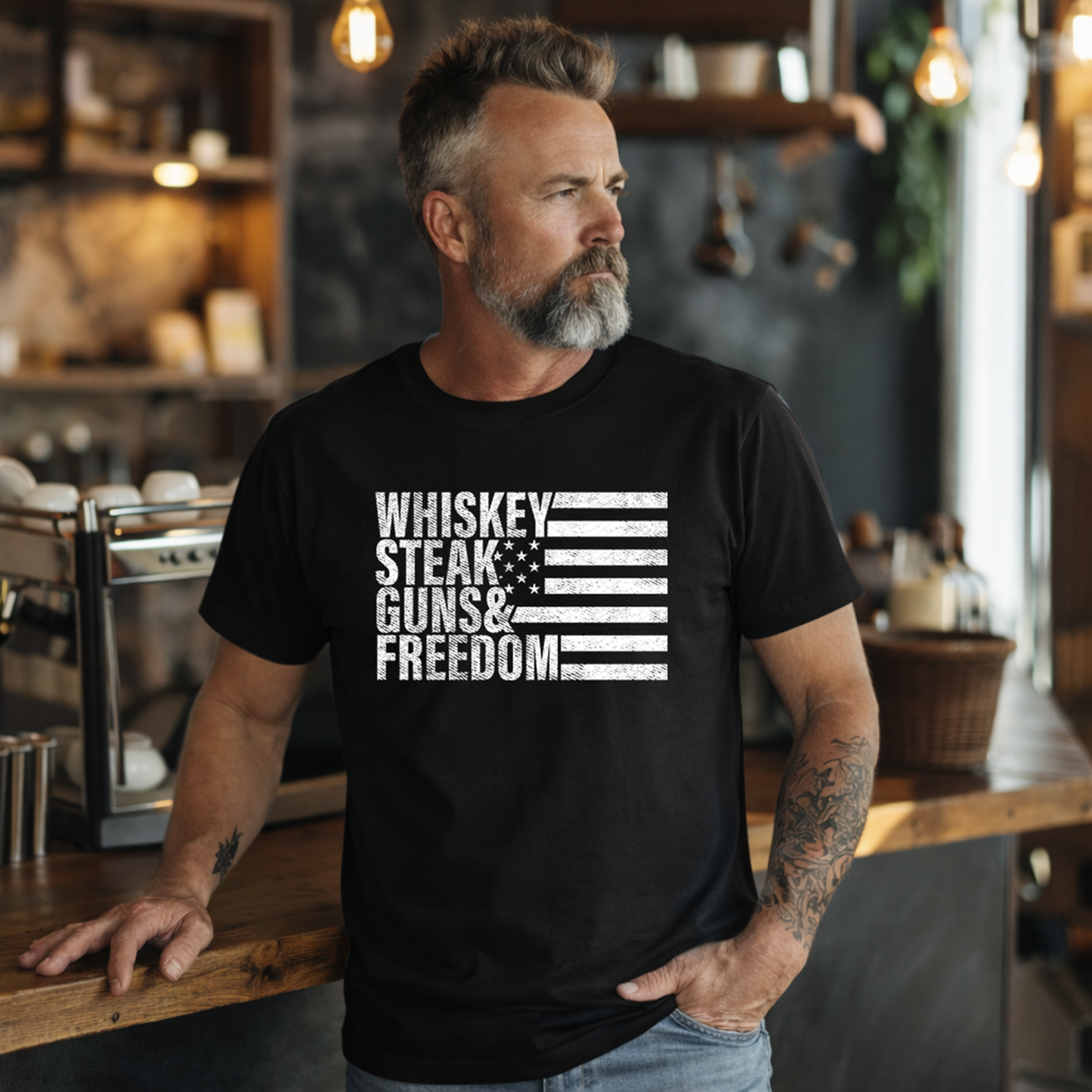 Whiskey Steak Guns & Freedom