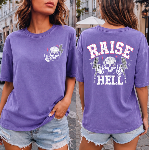 Load image 1 in gallery view. Raise Hell Skull