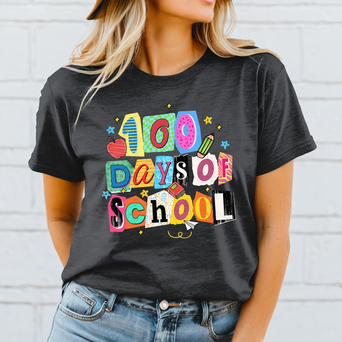 Retro 100 Days Of School
