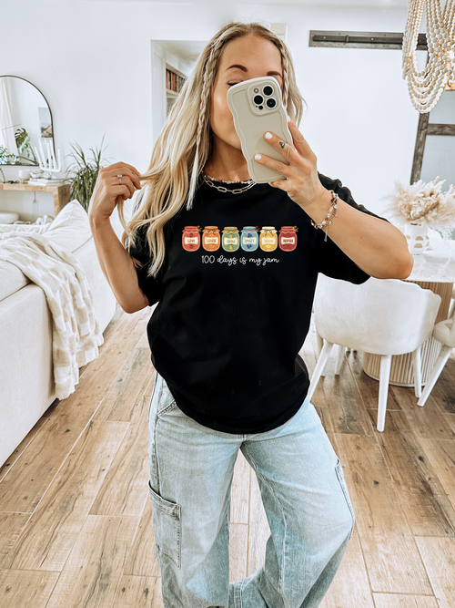 Load image 1 in gallery view. 100 Days Is My Jam