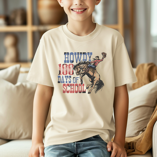 Load image 1 in gallery view. Howdy 100 Days Of School