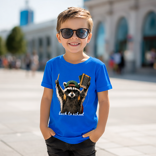 Load image 1 in gallery view. Back To School Racoon
