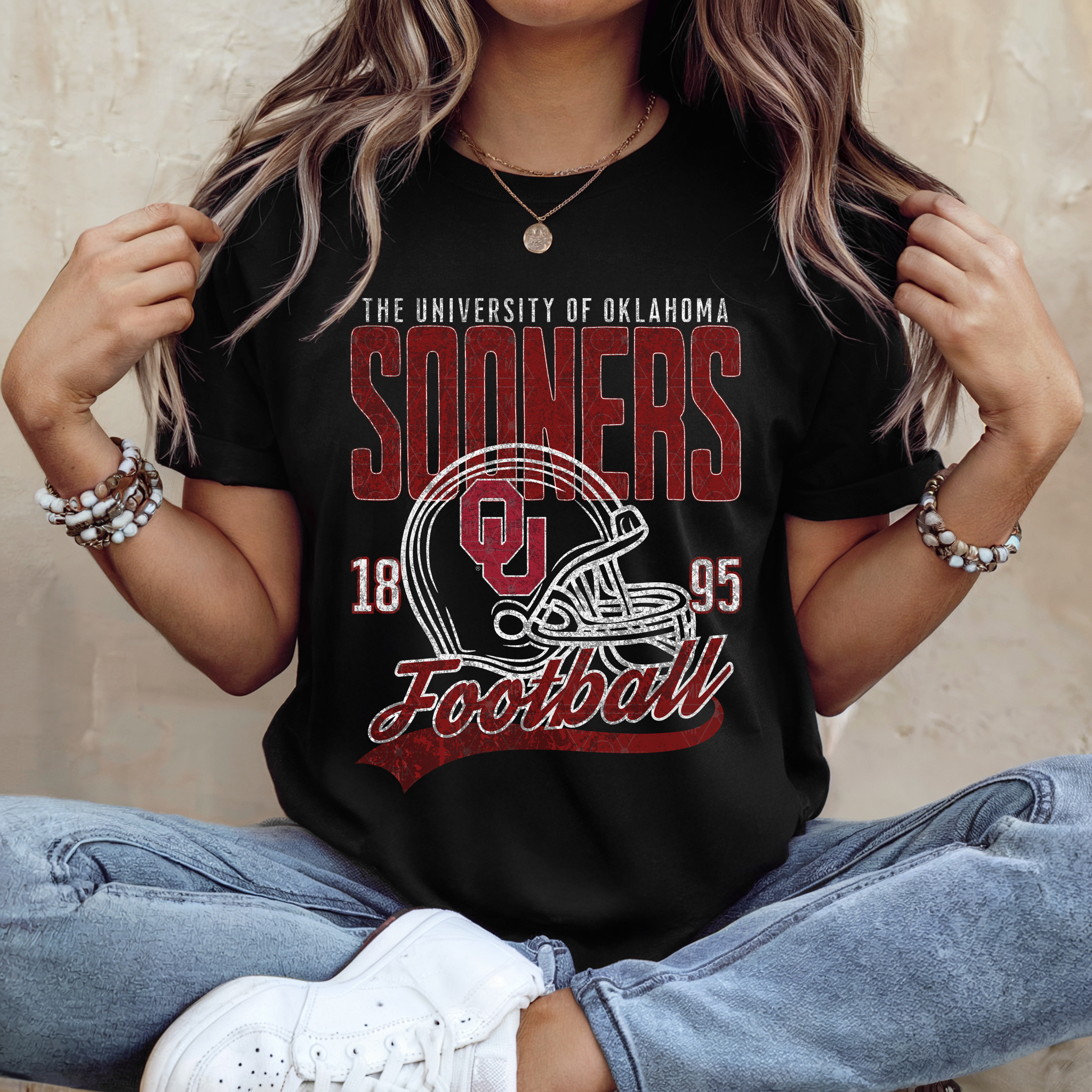 Vintage Sooners Helmet