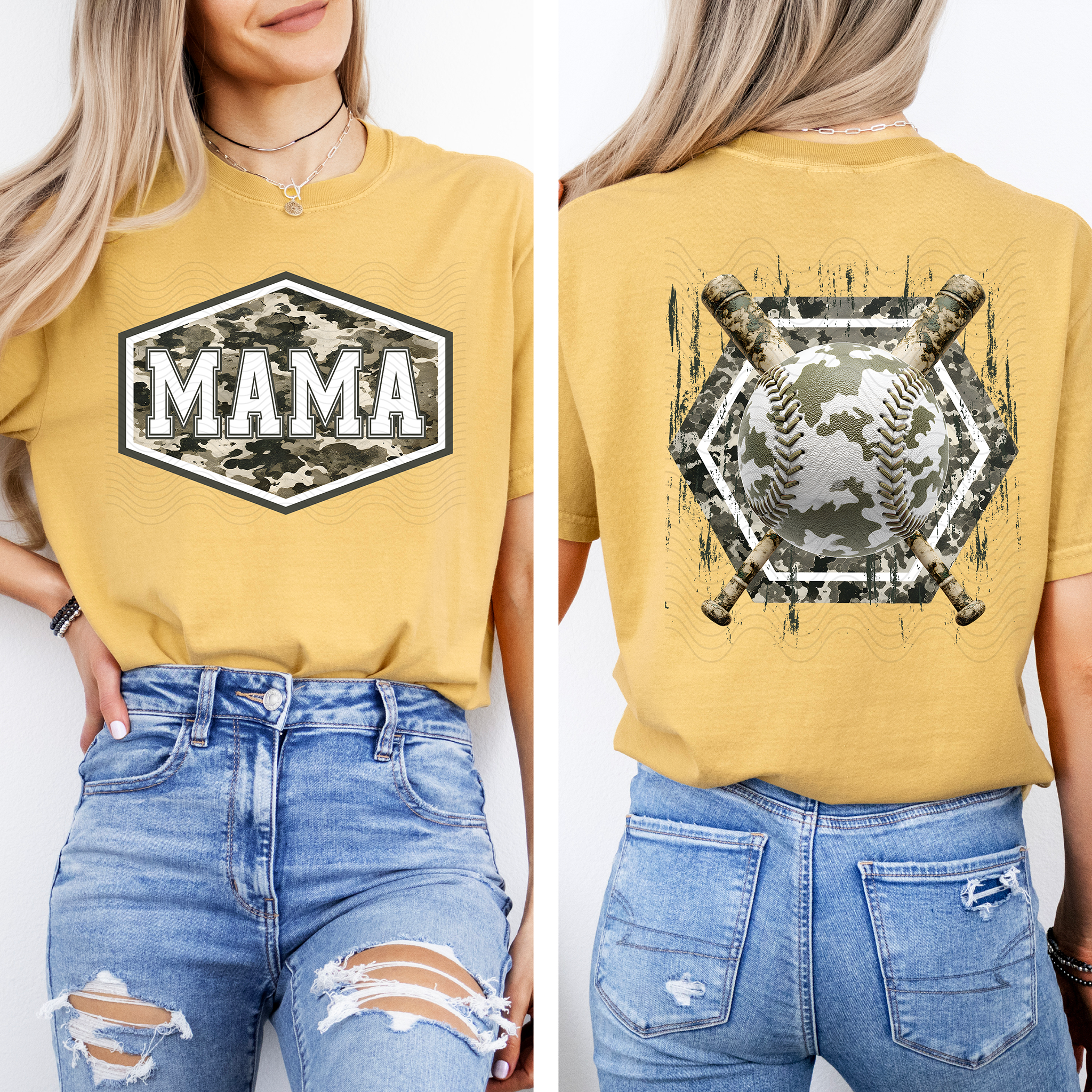 Baseball Mama Camo