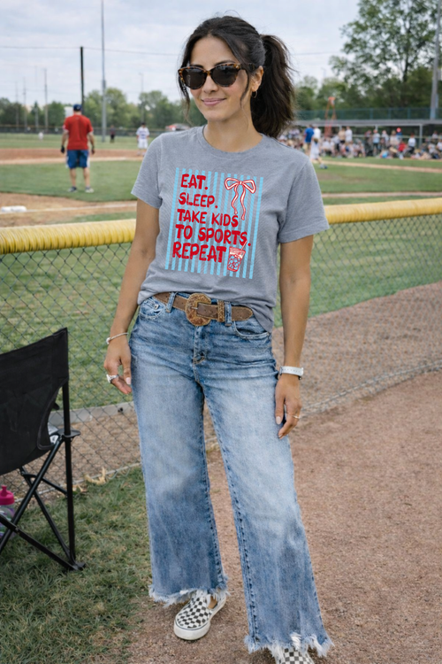 Load image 1 in gallery view. Eat. Sleep. Take Kids To Sports Repeat