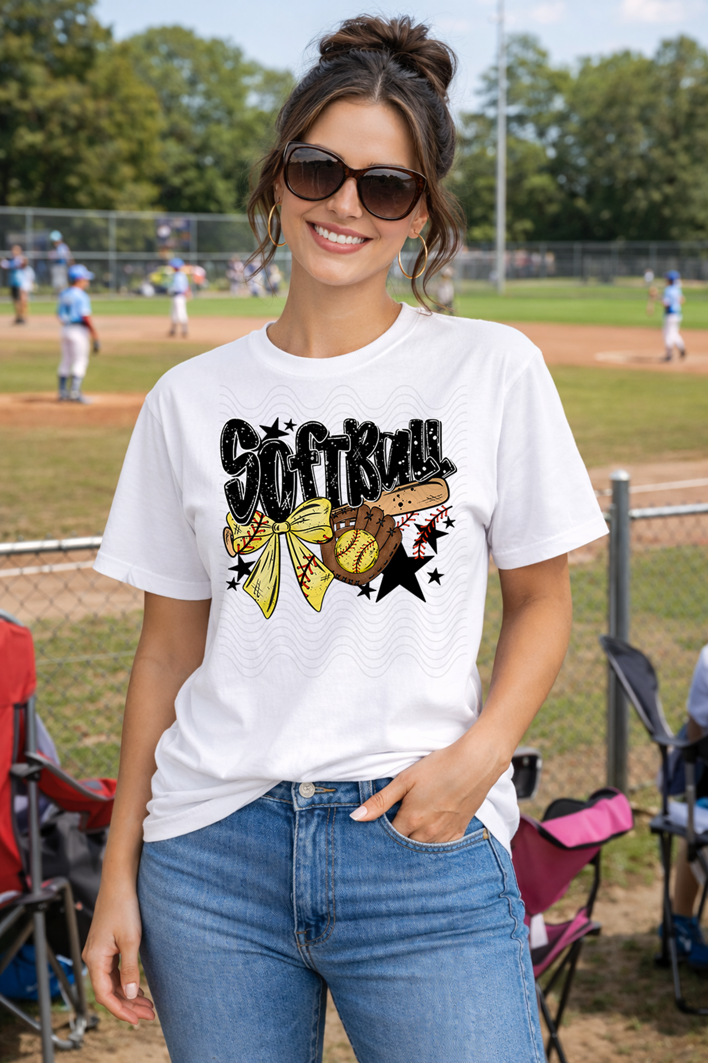 Softball Doodle