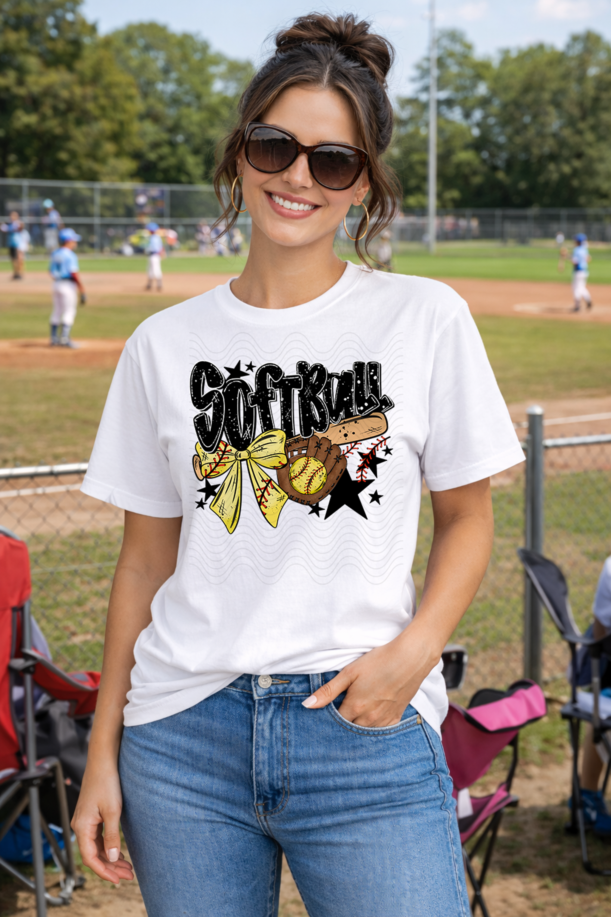Softball Doodle