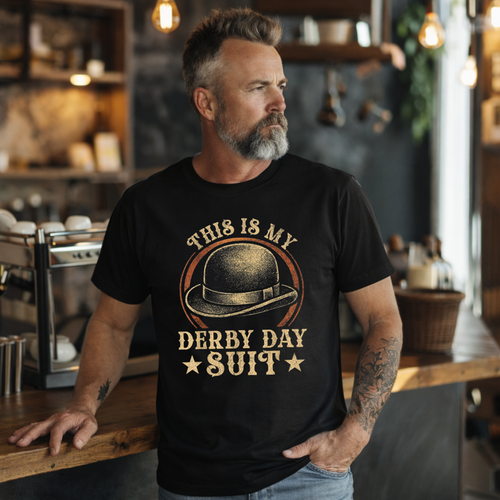 Load image 1 in gallery view. This Is My Derby Day Suit