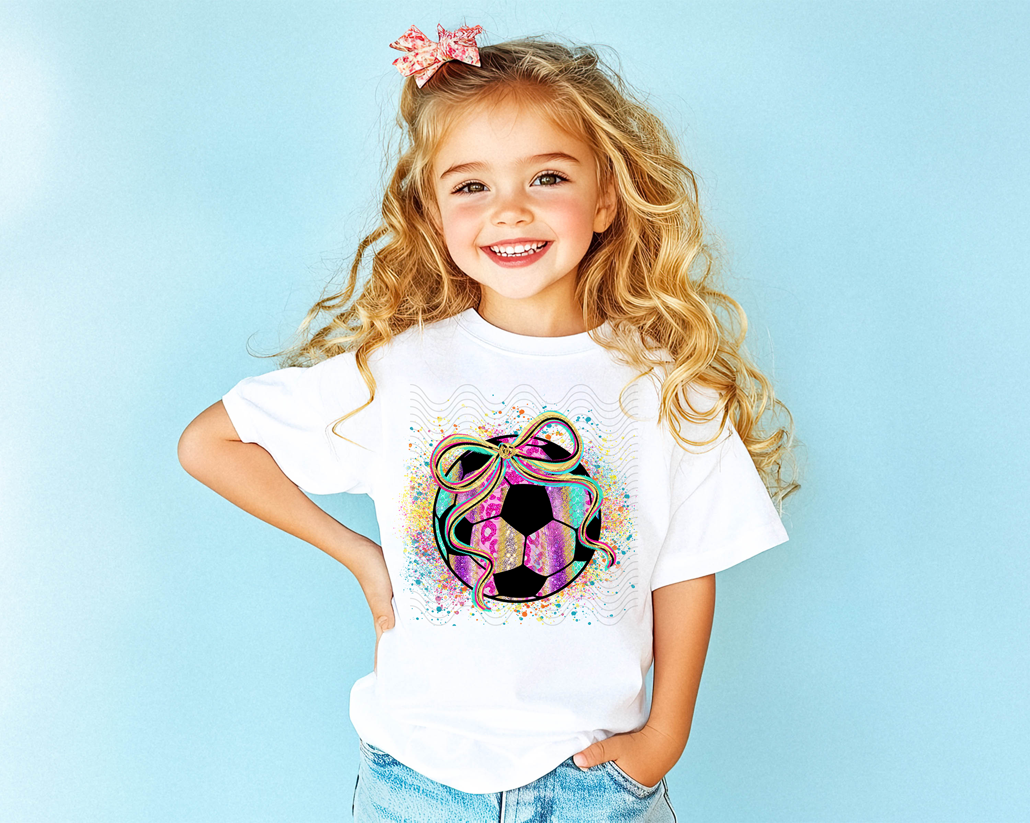 Bright Soccer Ball