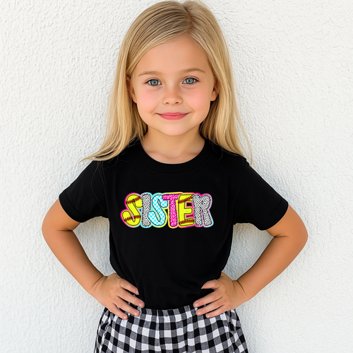 Load image 1 in gallery view. Bright Softball Sister