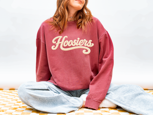 Load image 1 in gallery view. Hoosiers Knit