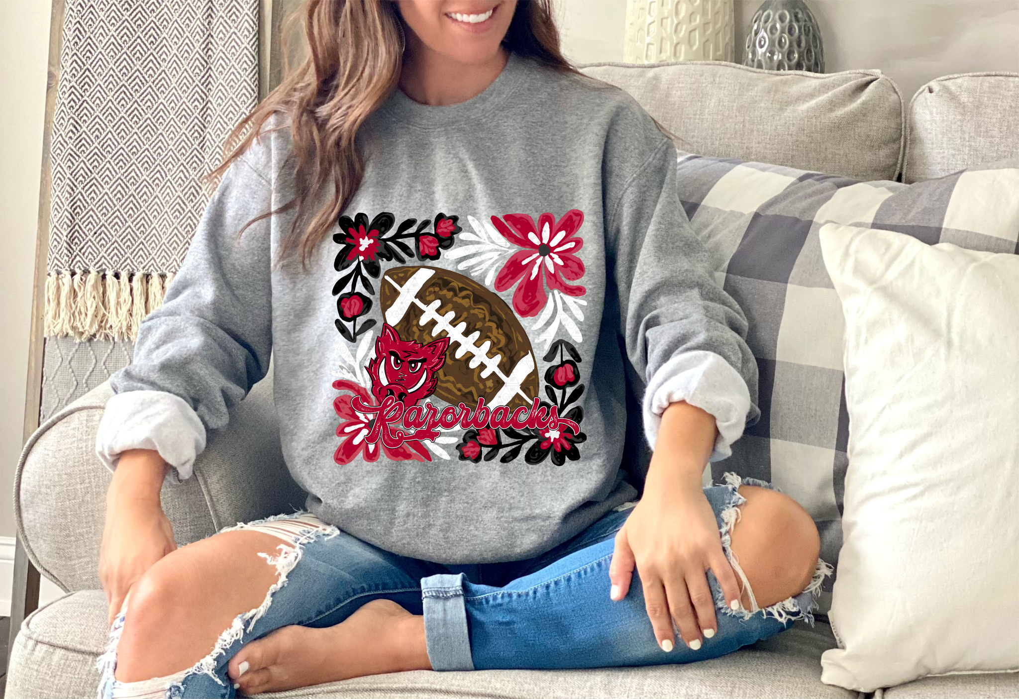 Boho Arkansas Football