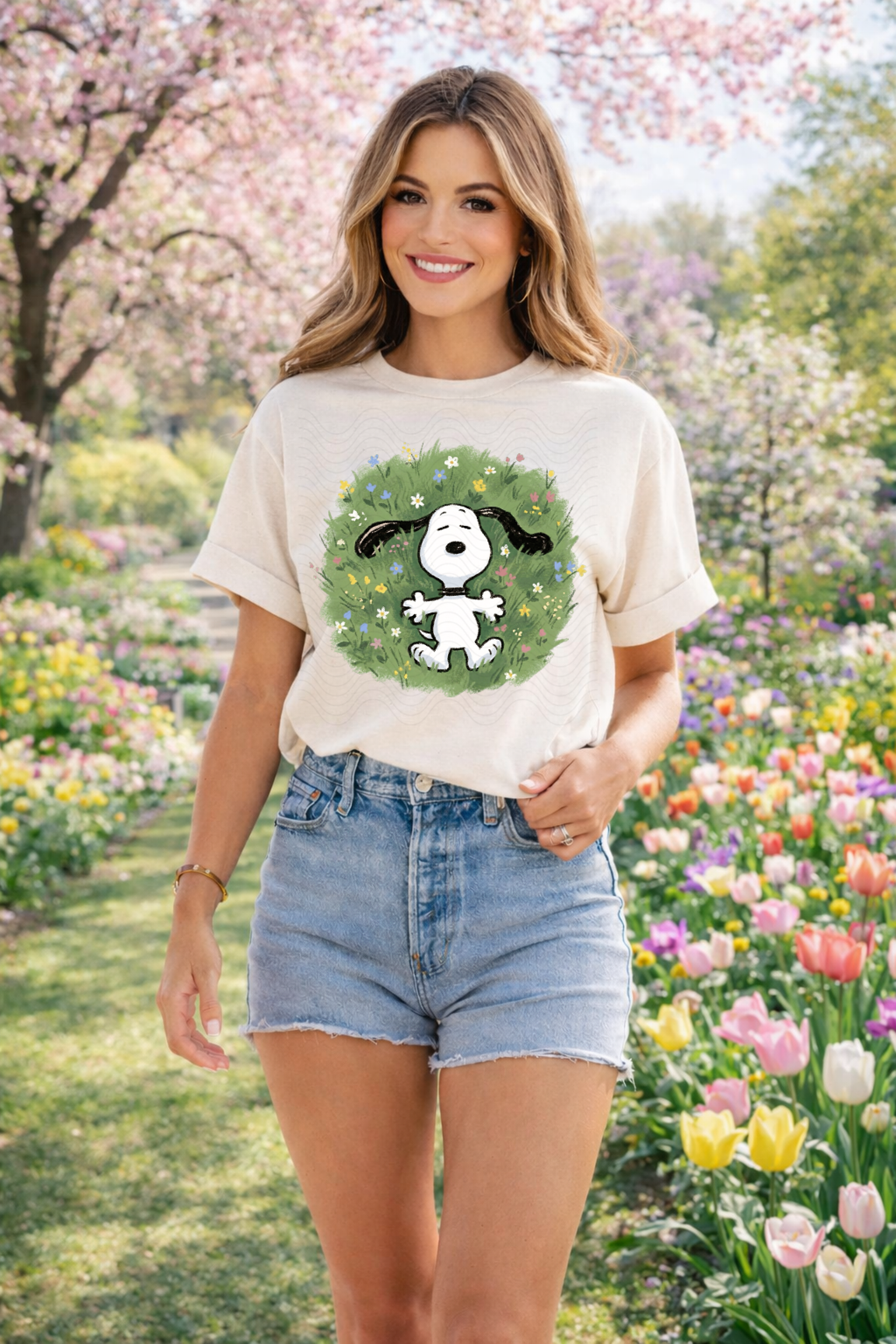 Springtime Snoopy