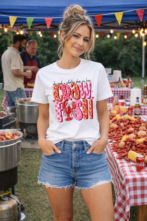 Load image 1 in gallery view. Who Needs A Valentines When You Have Crawfish