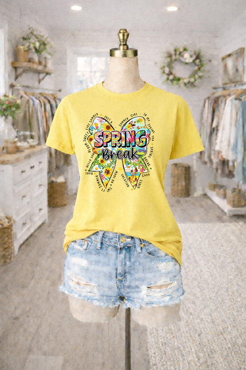 Load image 1 in gallery view. Spring Break Bow