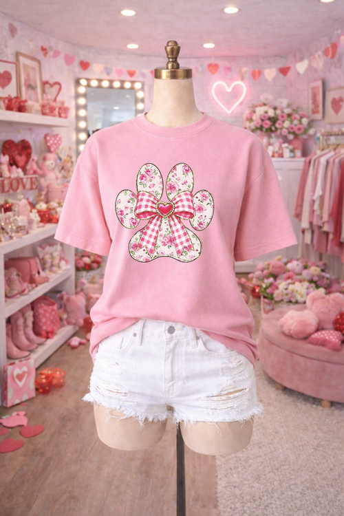 Load image 1 in gallery view. Preppy Pink Paw