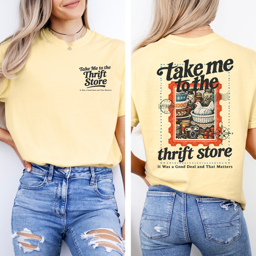 Load image 1 in gallery view. Take Me To The Thrift Store Stamp
