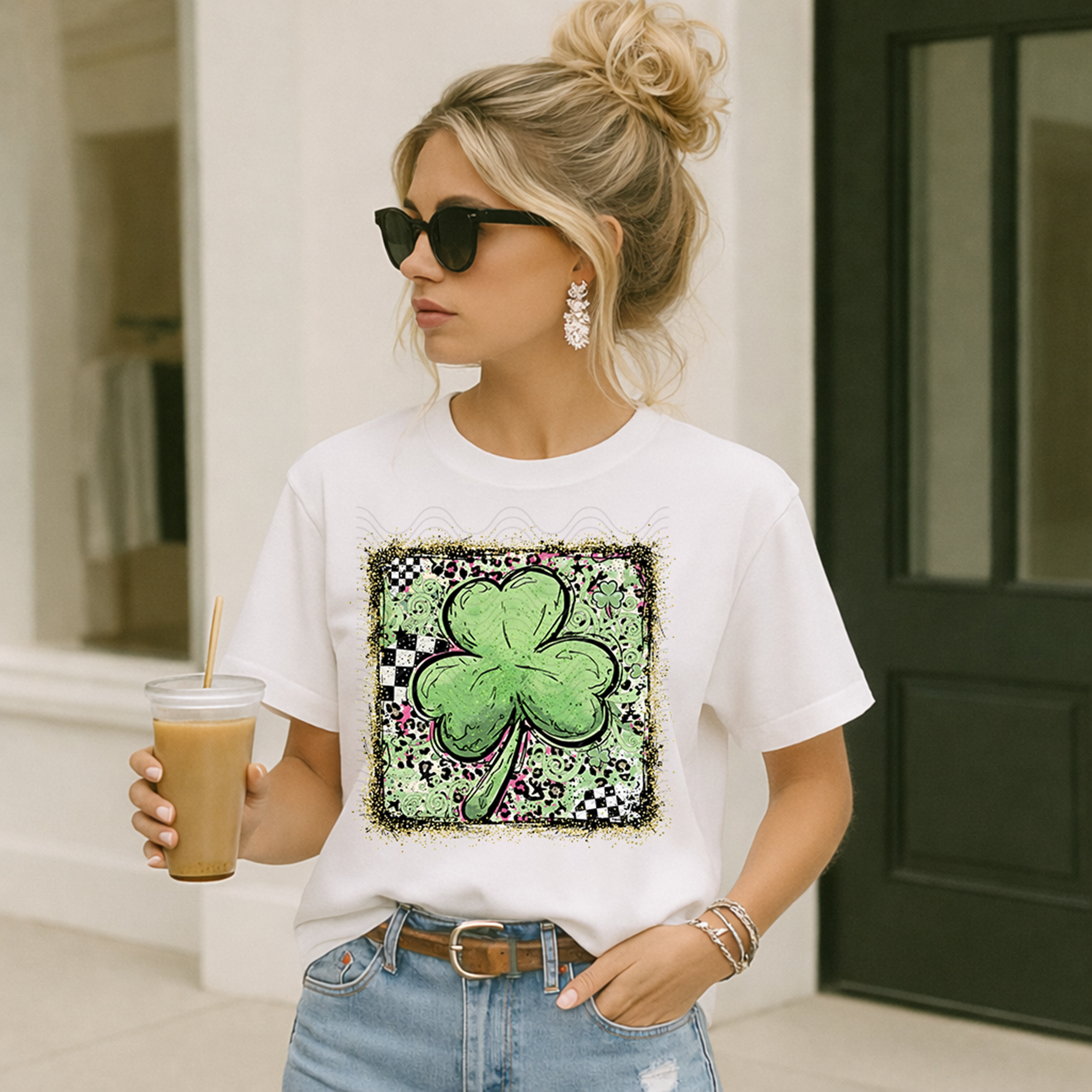 Leopard Checkered Clover