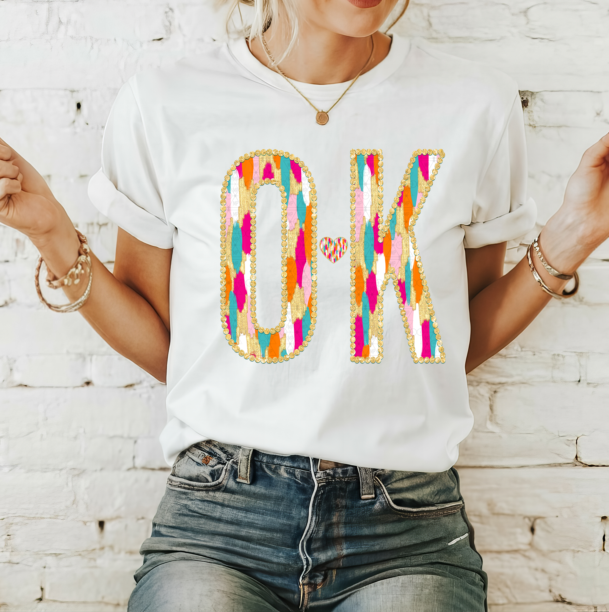 Bright Brushstroke Oklahoma