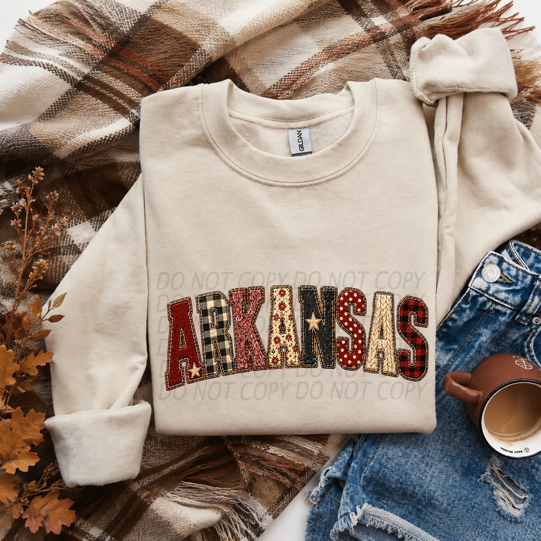 Fall Stitched States