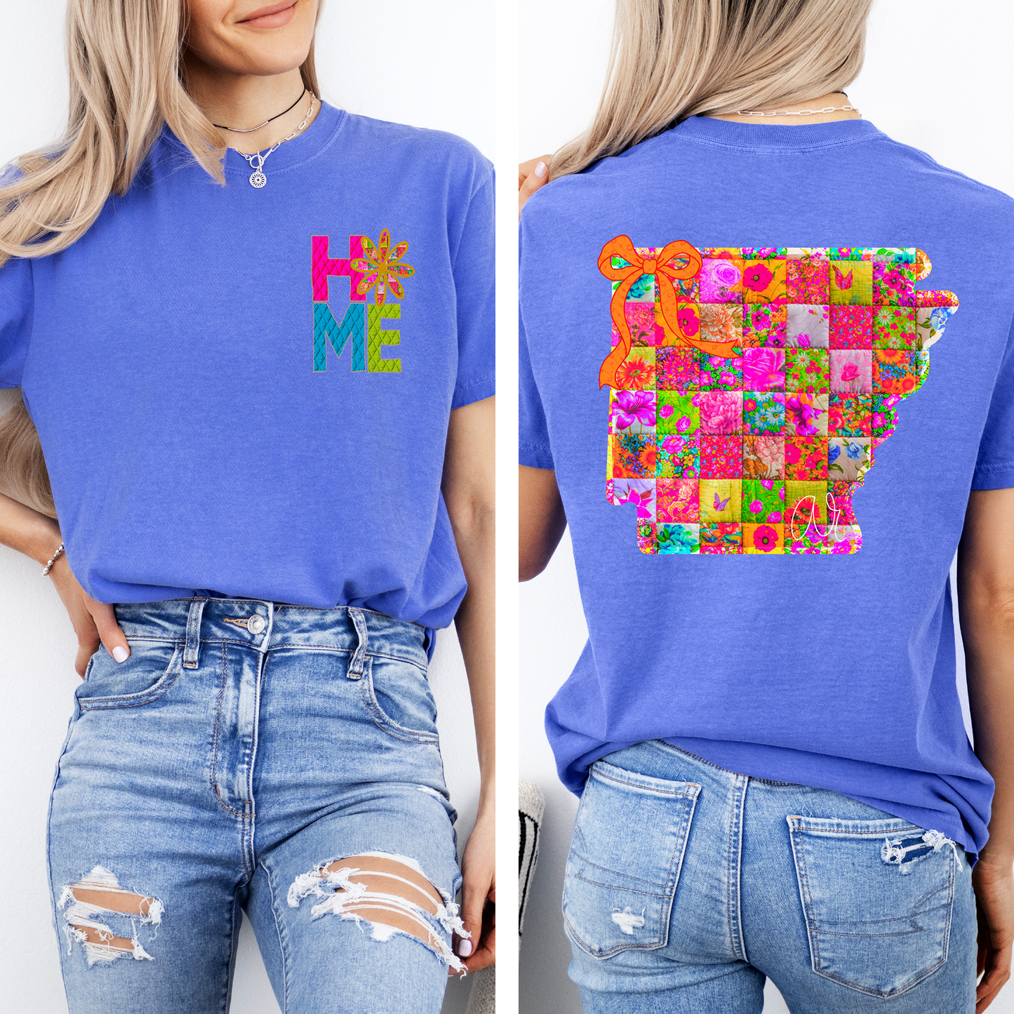 Bright Patchwork Arkansas