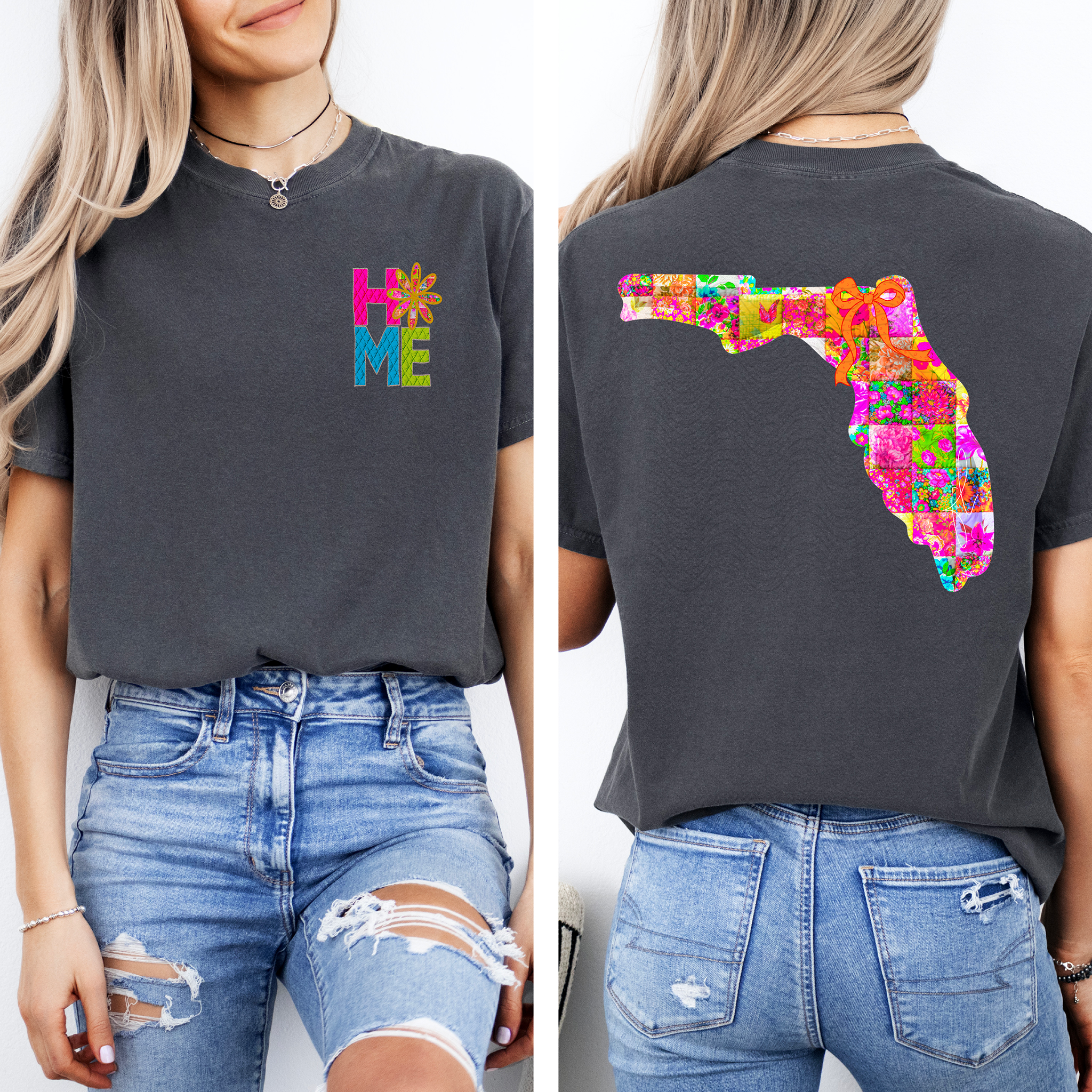 Bright Patchwork Florida