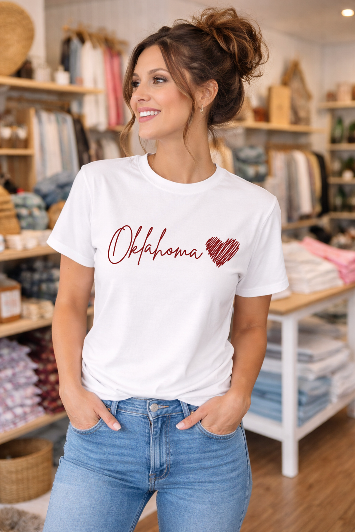 Simple Oklahoma (Red)