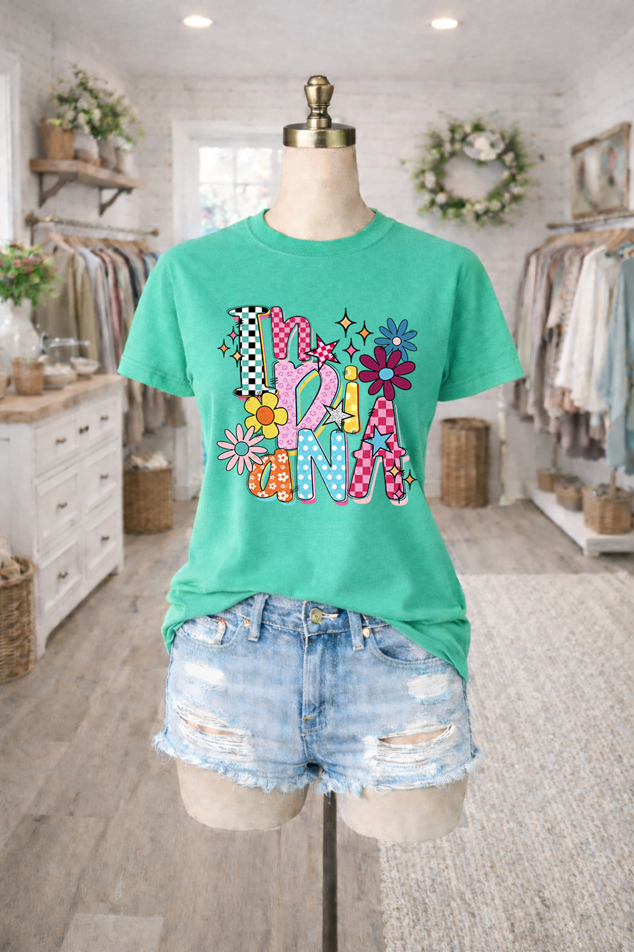 Funky Floral Indiana