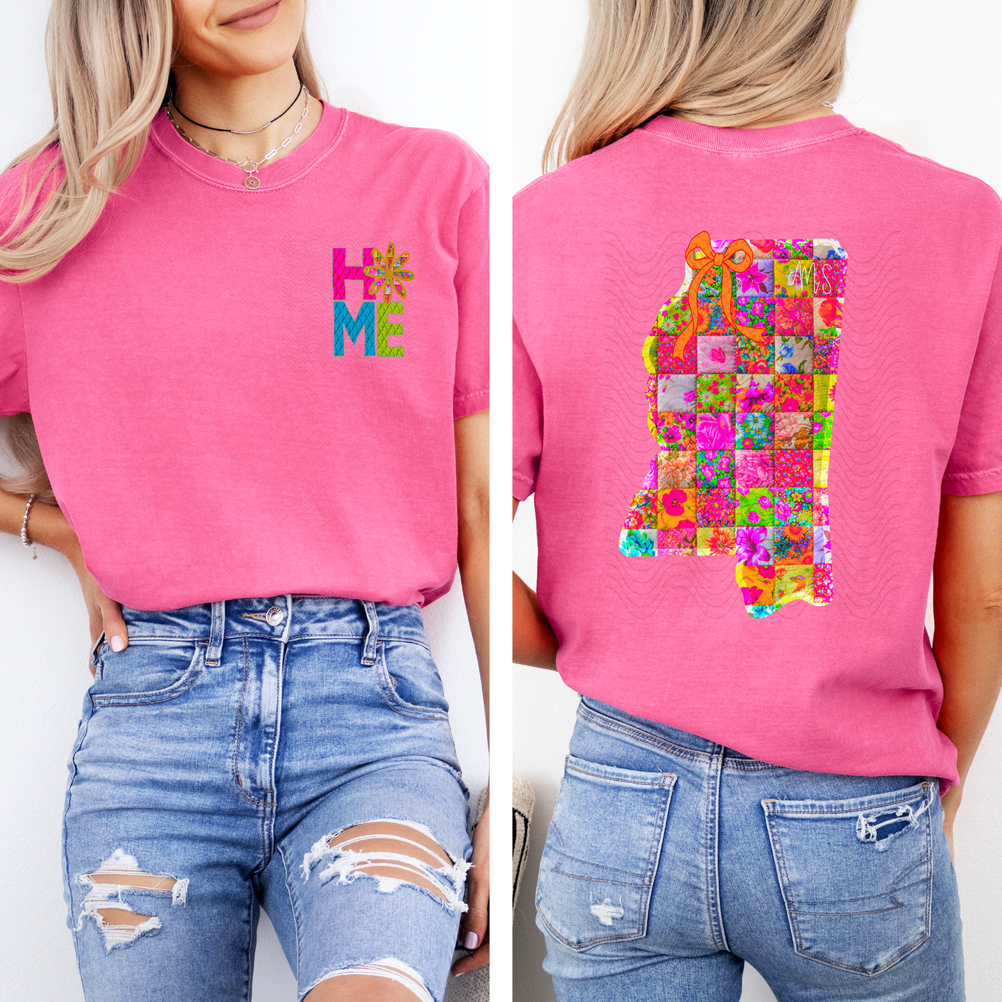 Bright Patchwork Mississippi