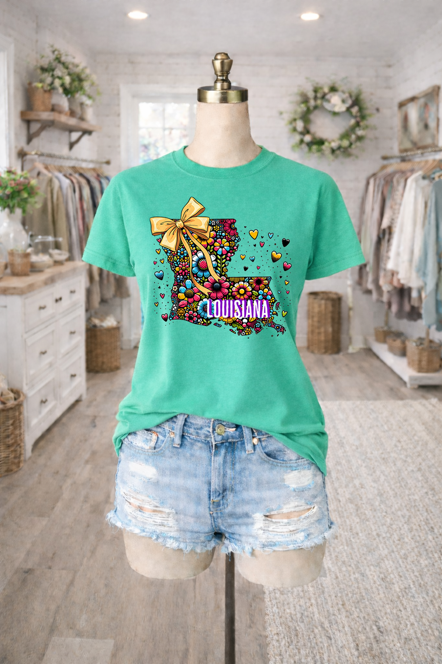 Bright Floral Louisiana