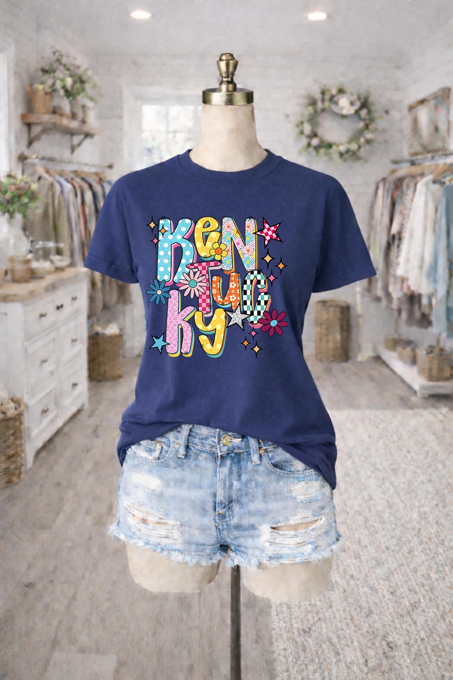 Funky Floral Kentucky