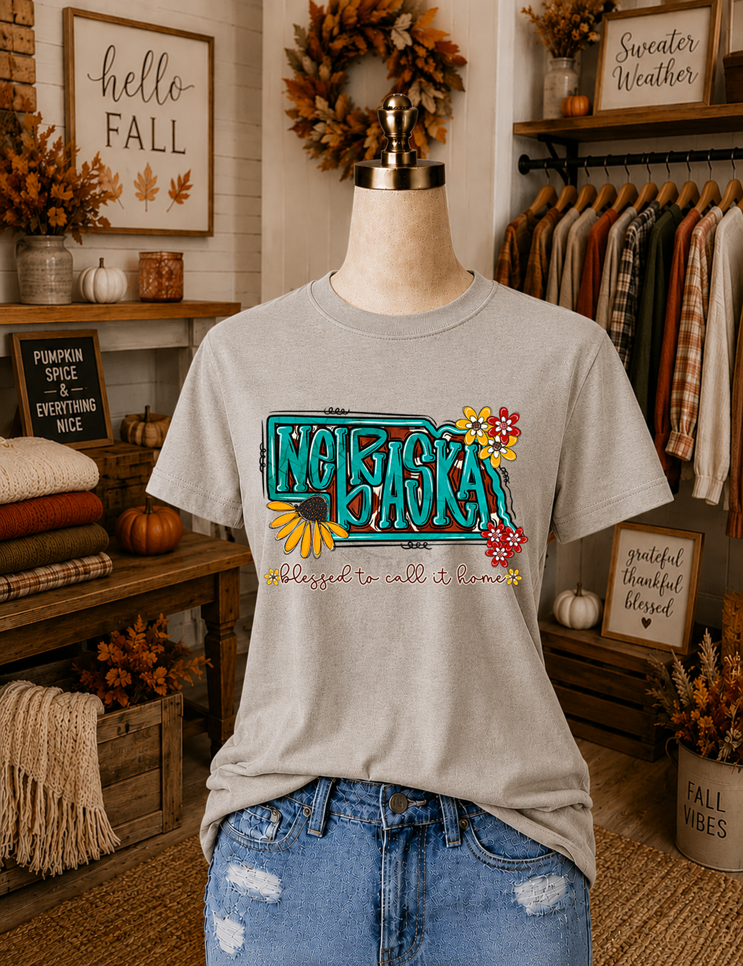 Boho Turquoise States