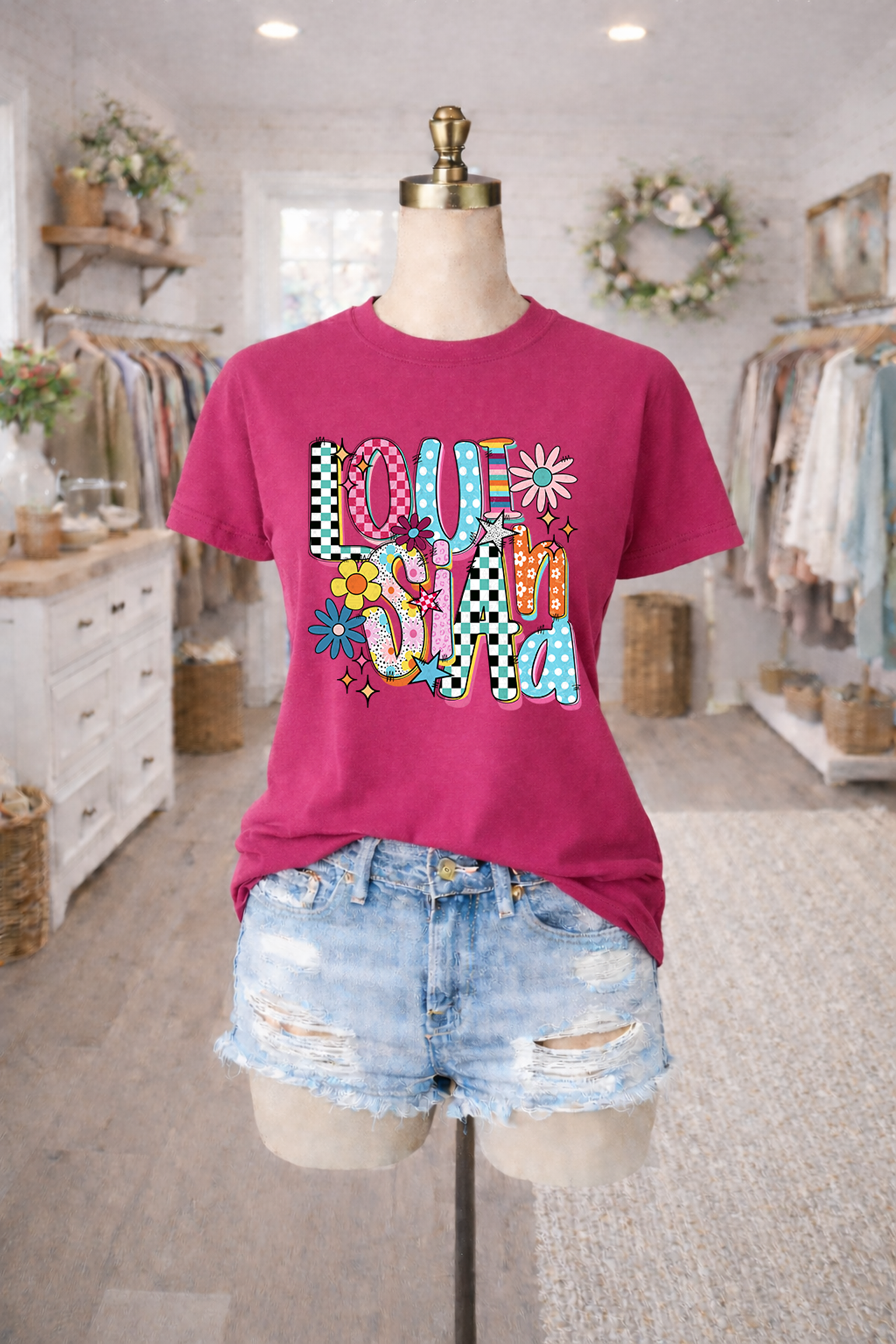 Funky Floral Louisiana