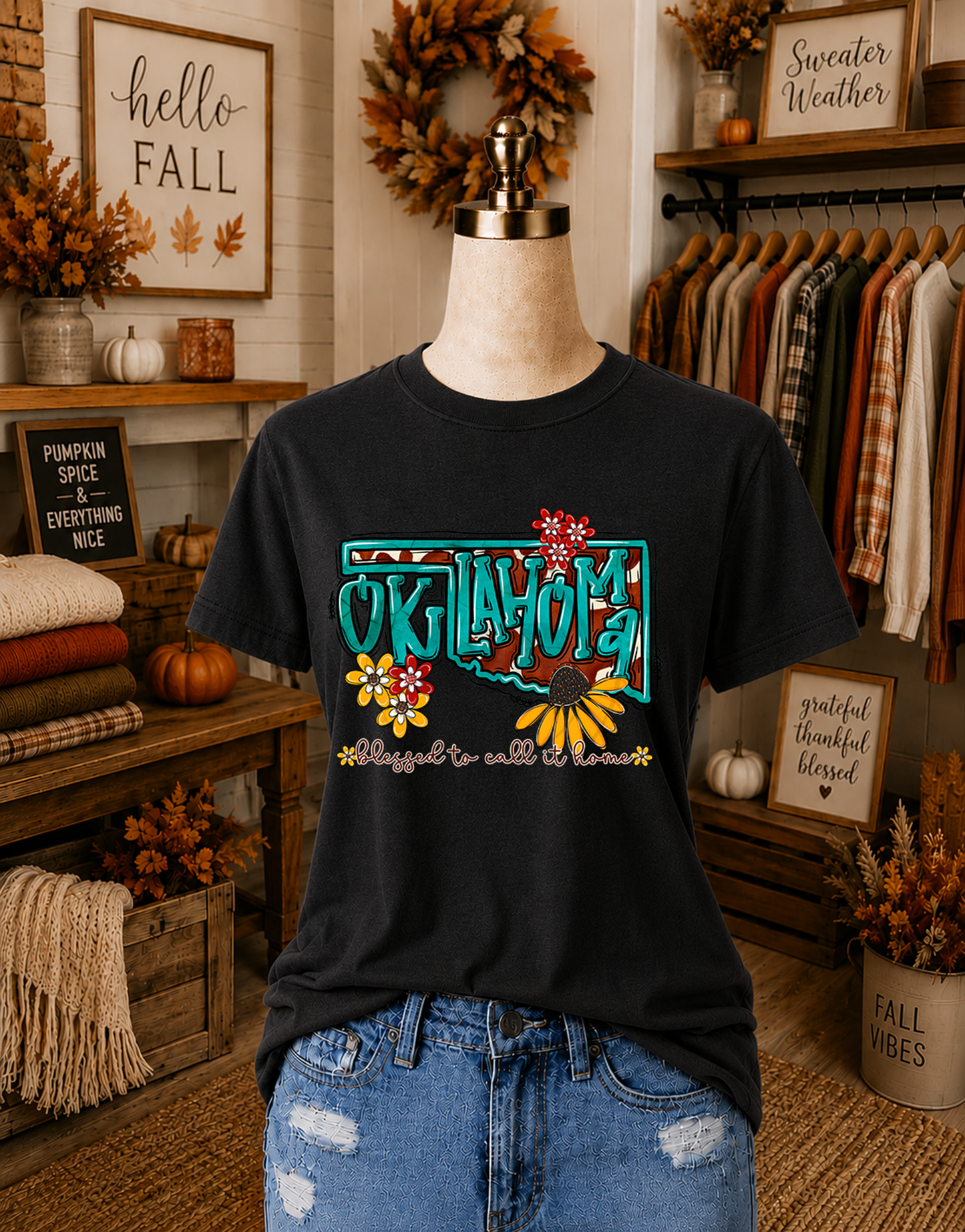 Boho Turquoise States