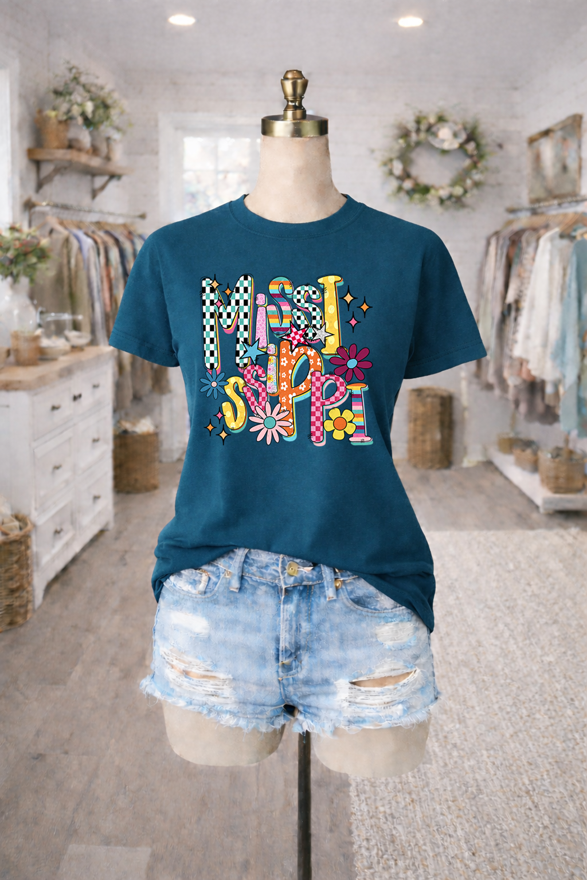 Funky Floral Mississippi