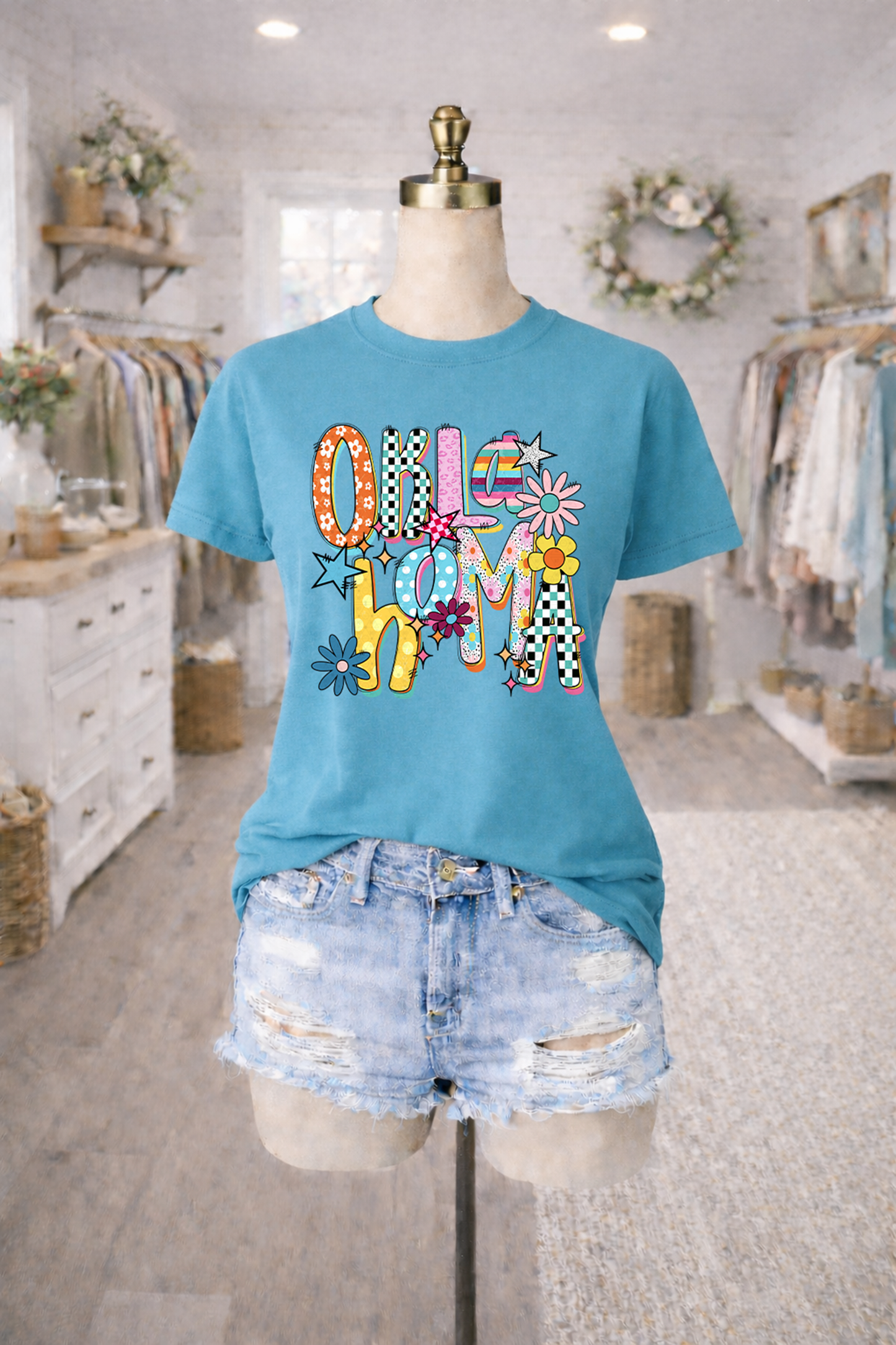 Funky Floral Oklahoma