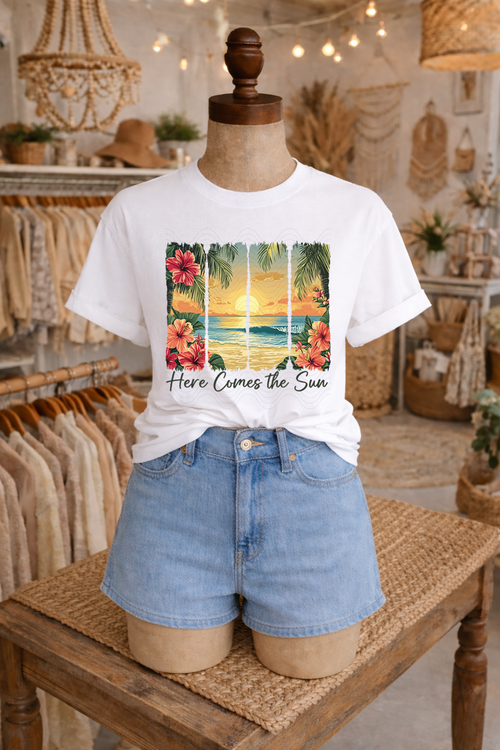 Load image 1 in gallery view. Here Comes The Sun