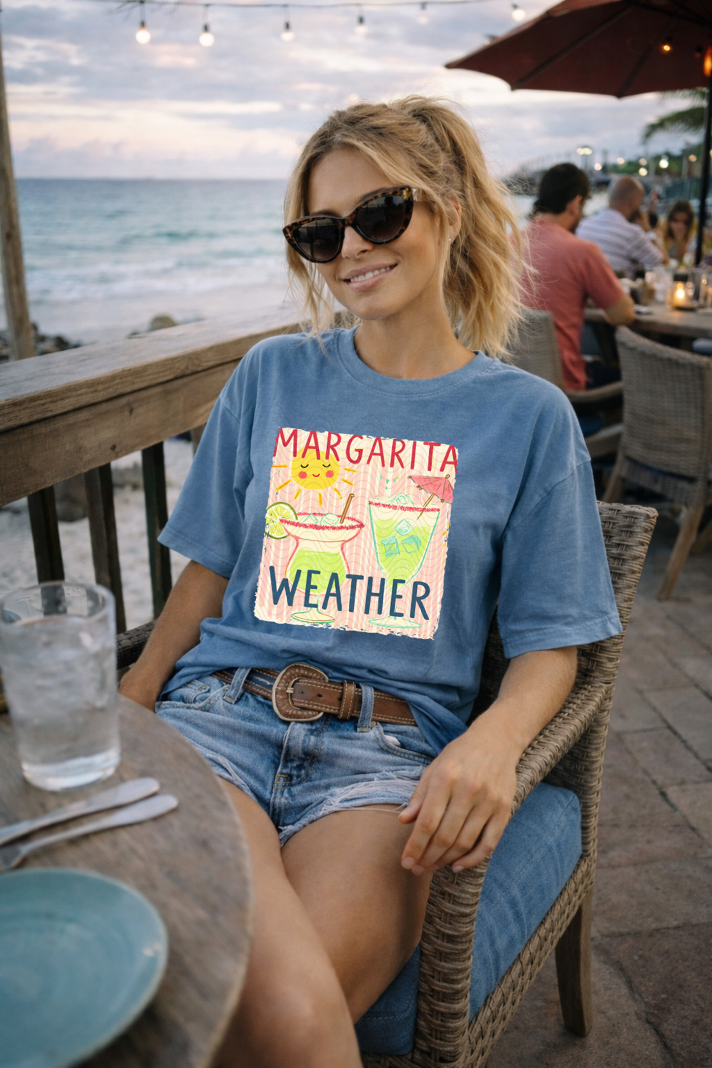 Margarita Weather Doodle Square