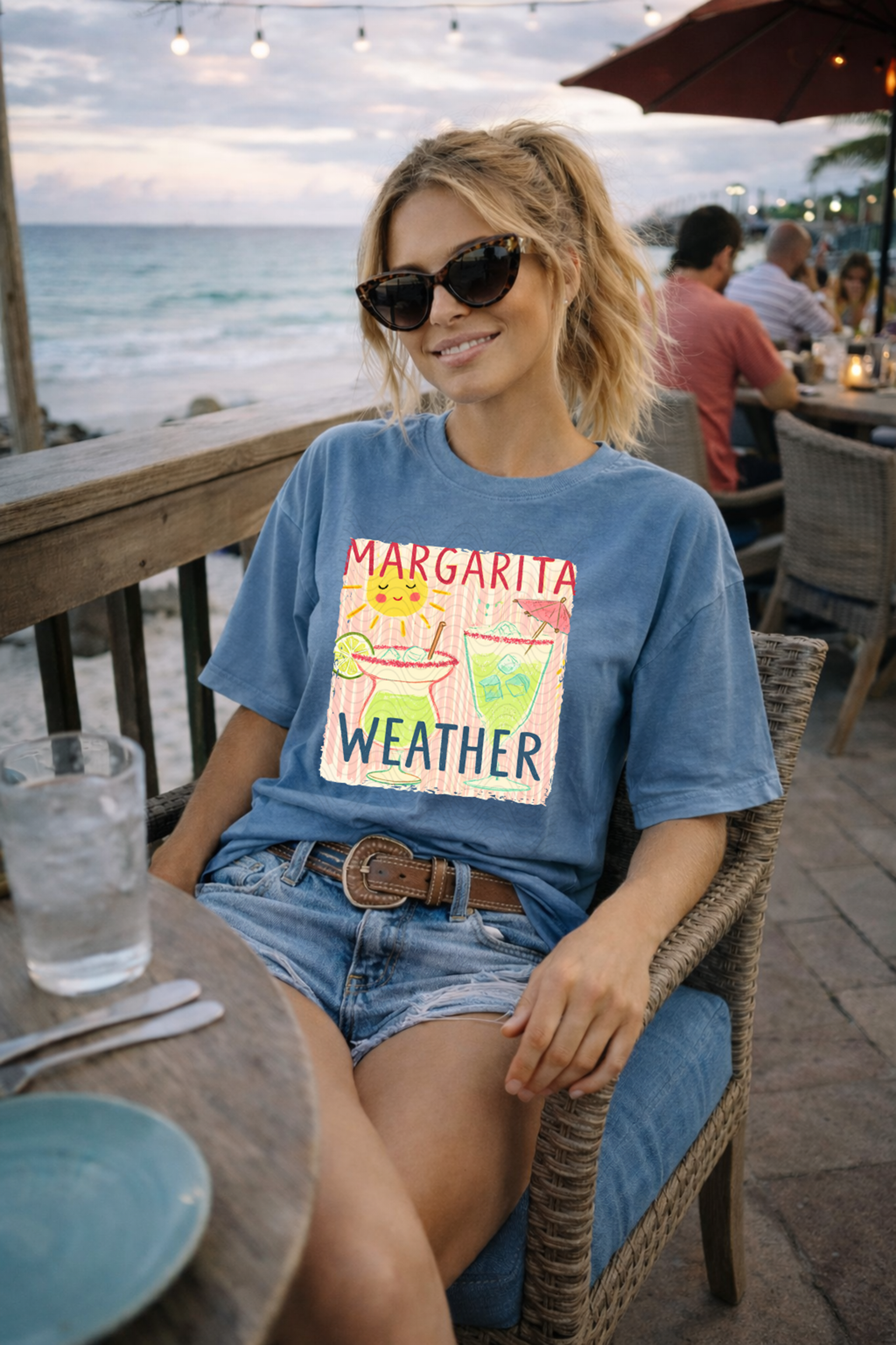 Margarita Weather Doodle Square