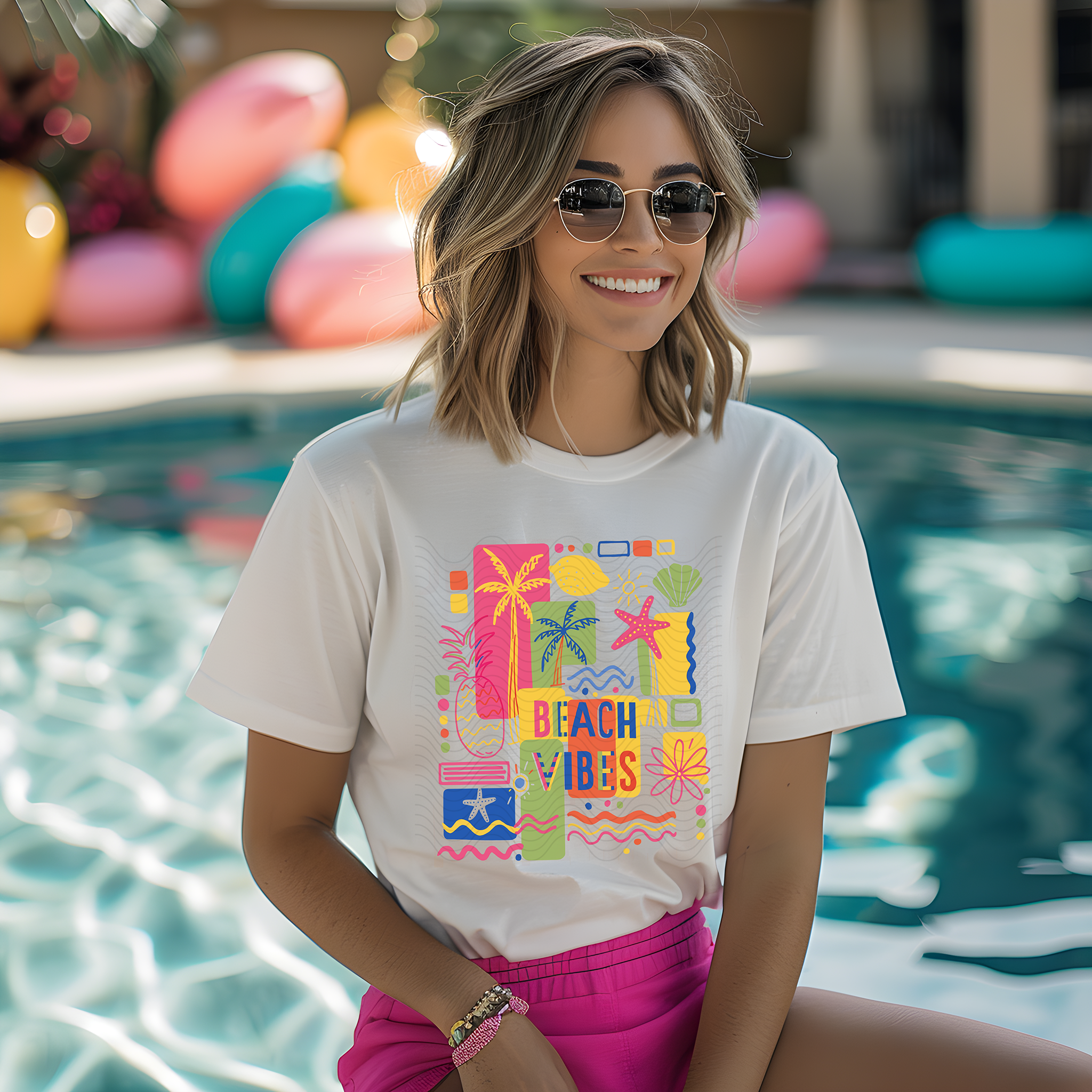 Bright Summer Vibes Collage