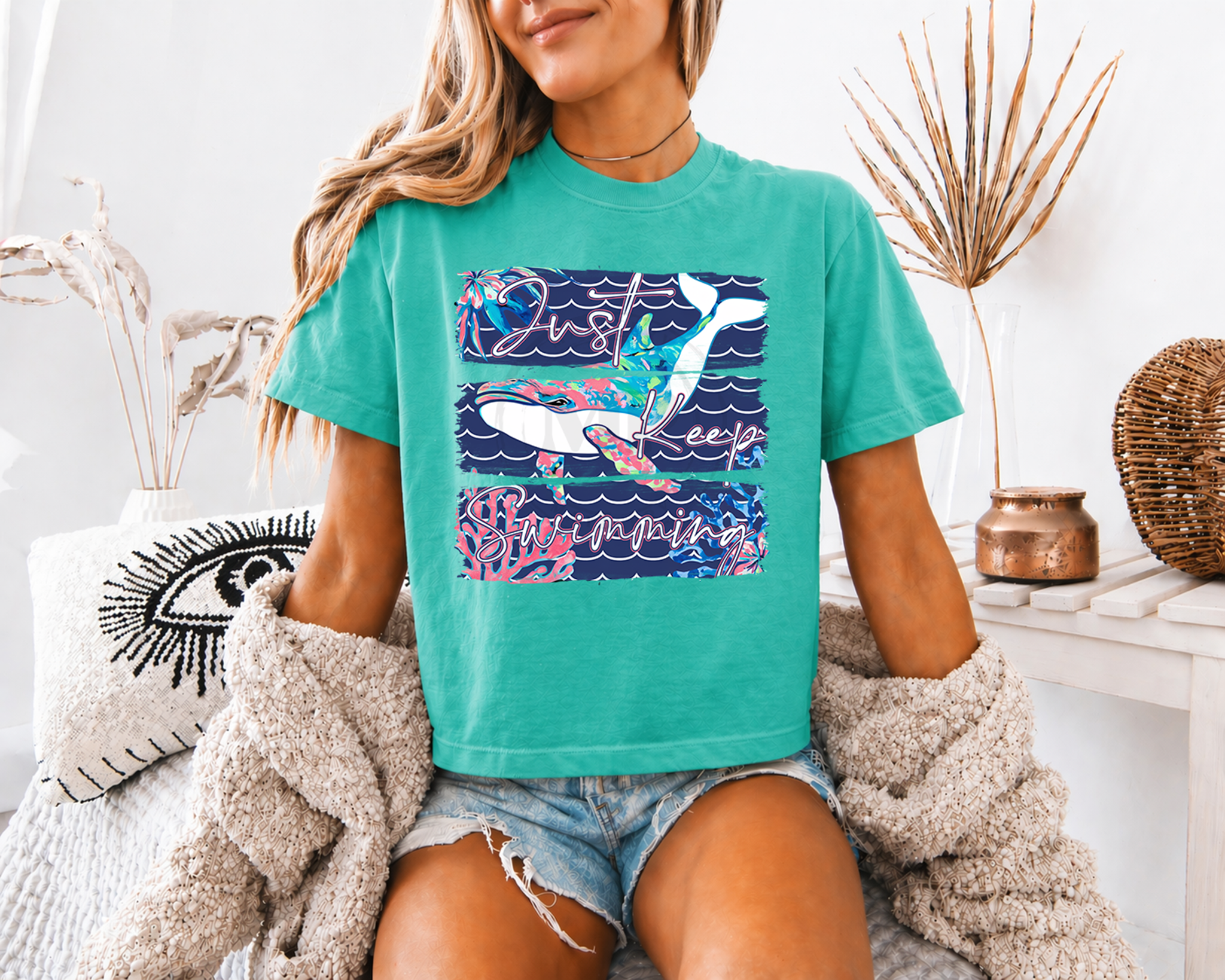 Just Keep Swimming Whale