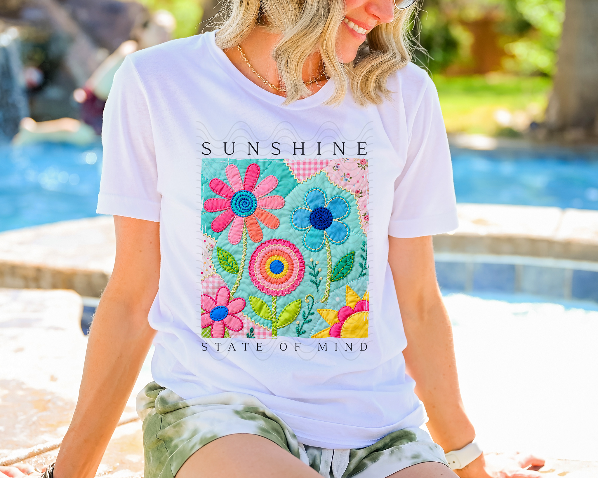 Patchwork Sunshine State Of Mind