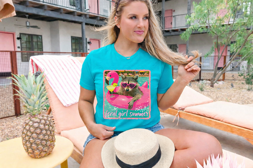 Load image 1 in gallery view. Raccoon Feral Girl Summer