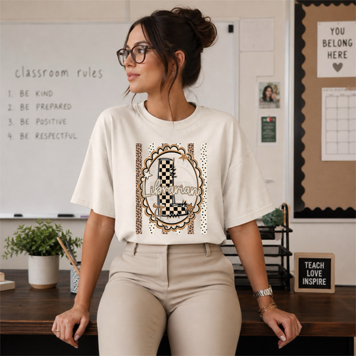 Load image 1 in gallery view. Boho Stripe School Staff