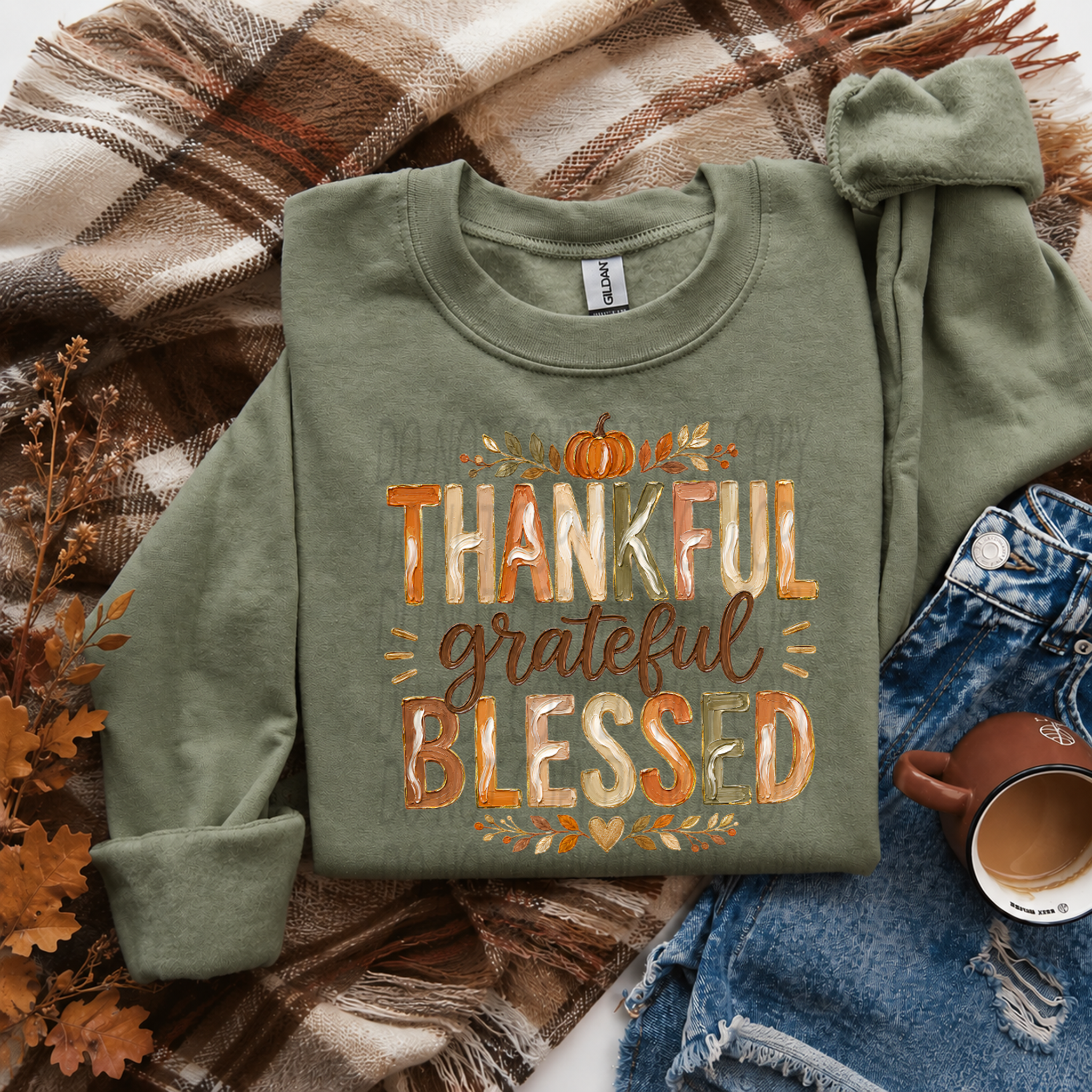 Thankful Grateful Blessed