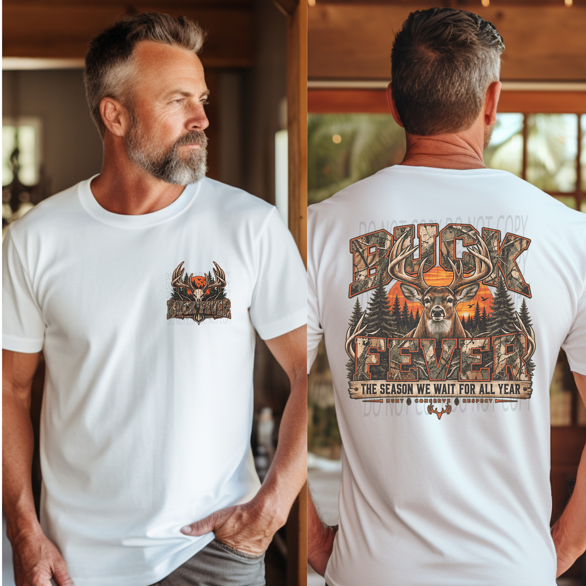 Camo Buck Fever Halftone